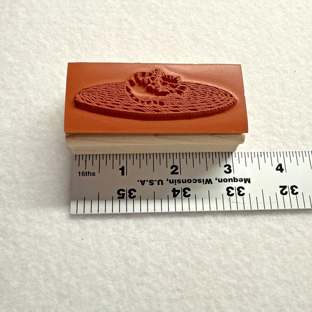 Stampin' Up! Home and Heart 15 Wood Mount Rubber Stamps Retired Country Folk Art
